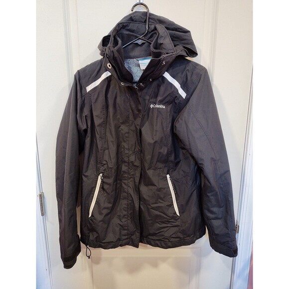 Women's Columbia Interchange Jacket 2 in 1 Black XS - Picture 1 of 12